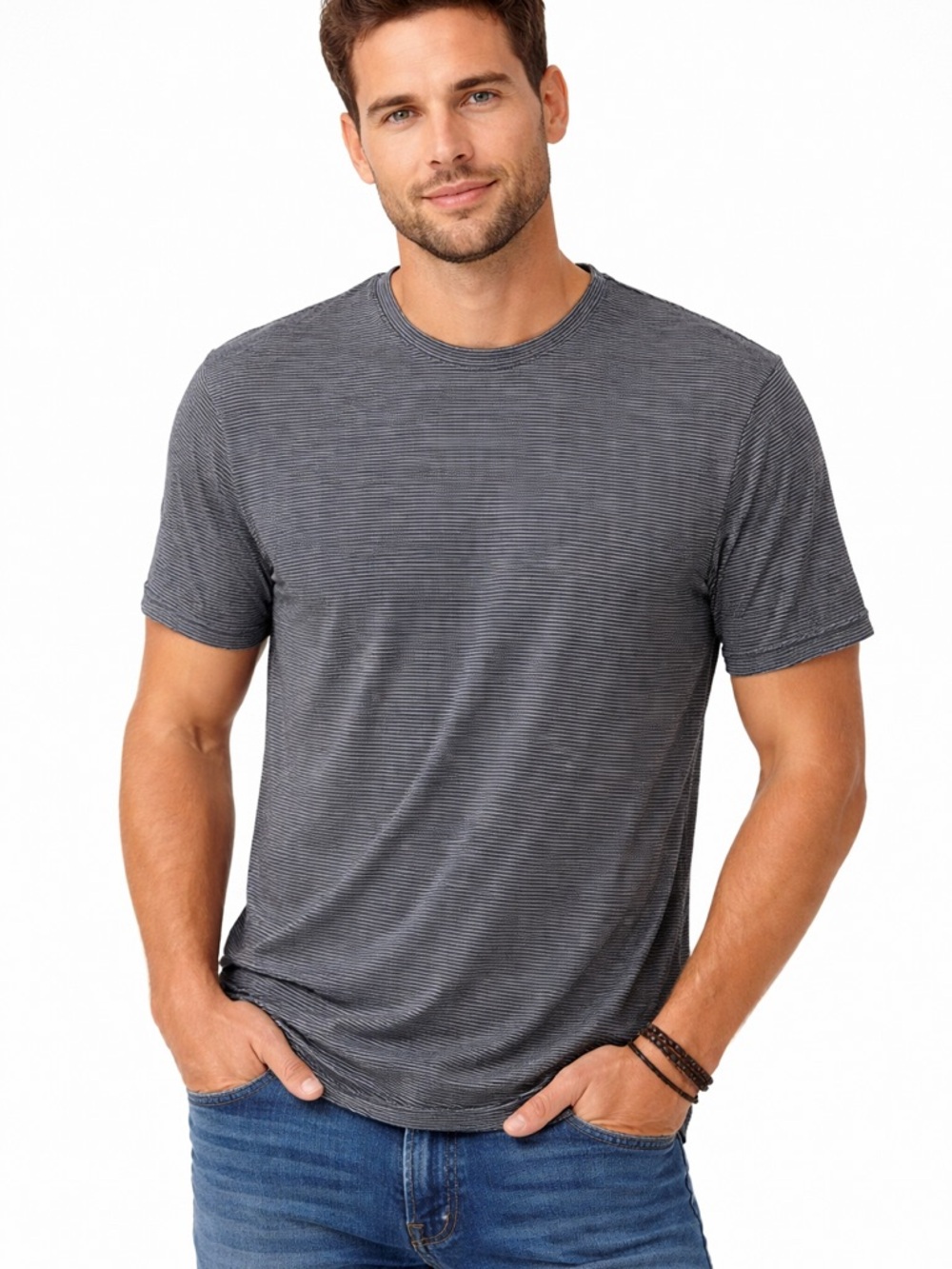 Travis‎ Mathew striped shirt